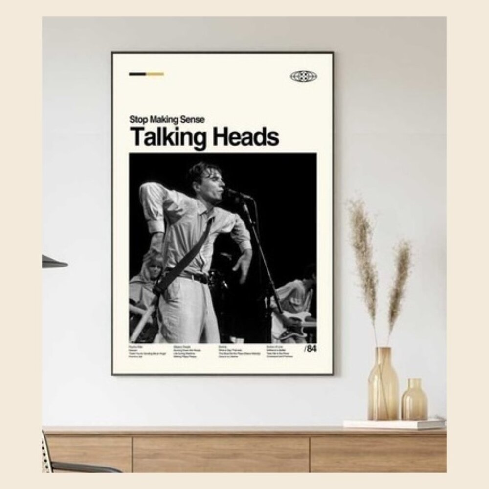 Talking Heads Poster Talking Heads Print_165
